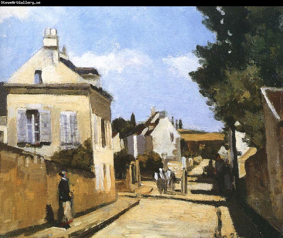 Camille Pissarro Pang Schwarz street map